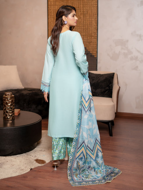 Munira Embroidered Lawn 3 Piece Suit MSL137