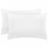200 Thread Count Egyptian Cotton 2 King Size Oxford Pillowcases - White