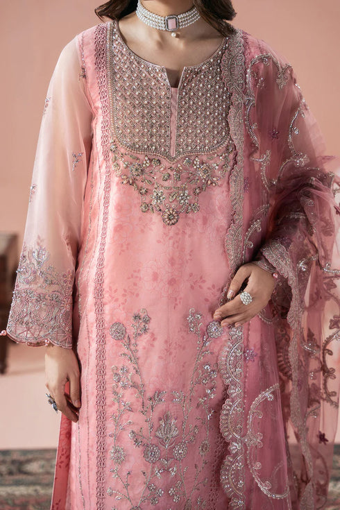 Ramsha Embroidered Organza Suit PS-104