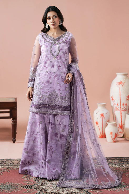 Ramsha Embroidered Organza Suit PS-101