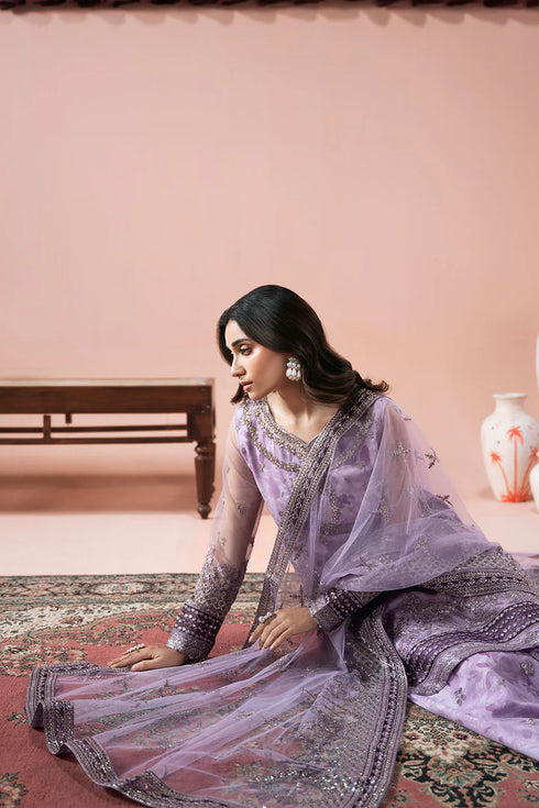 Ramsha Embroidered Organza Suit PS-101