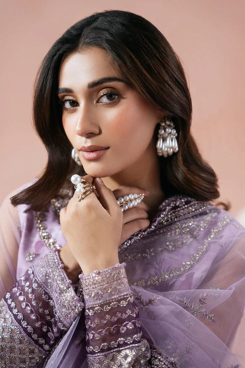 Ramsha Embroidered Organza Suit PS-101