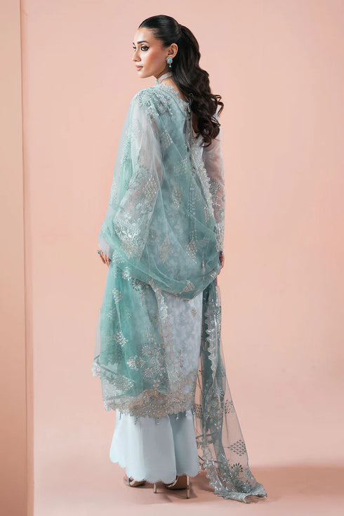 Ramsha Embroidered Organza Suit PS-108