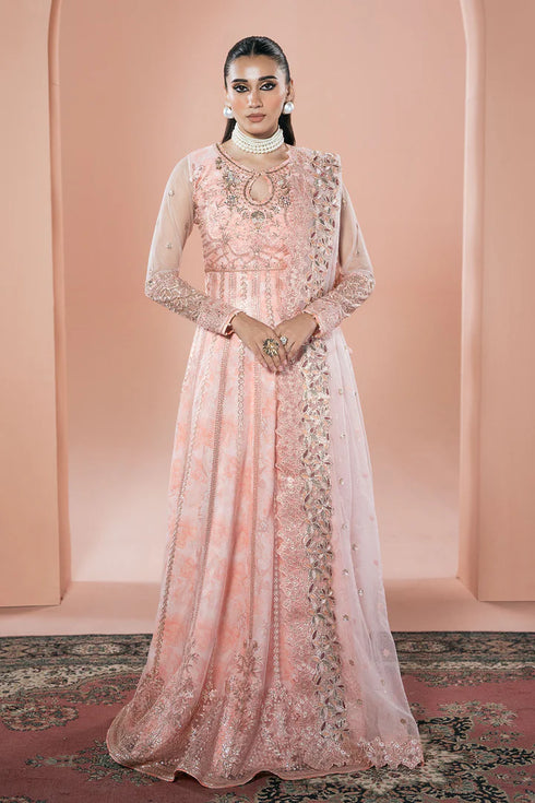 Ramsha Embroidered Organza Suit PS-107