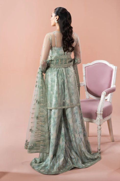 Ramsha Embroidered Organza Suit PS-103