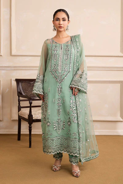 Maryum N Maria Embroidered Organza Suit MW40027