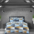 M33 Multi Duvet Cover Set - 100% Cotton for a Stylish Bed