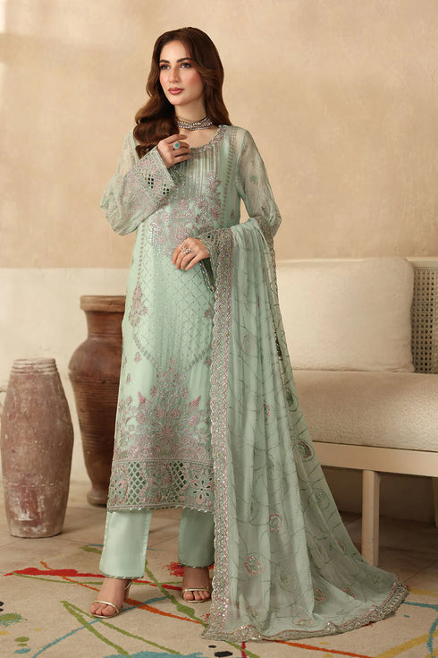 Ramsha Embroidered Chiffon Suit BB-205