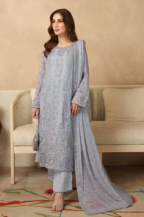 Ramsha Embroidered Chiffon Suit BB-208
