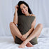 Easy-Care Non-Iron Percale Pillow Cases in Grey | Divine Textiles (Pair of 2)