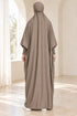 Ravent Women’s One-Piece Muslim Prayer Dress with Hijab