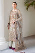 Ramsha Embroidered Organza Suit H-502