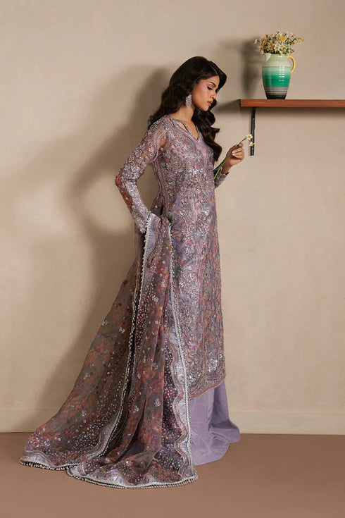 Ayzel Embroidered Organza Suit Maujood
