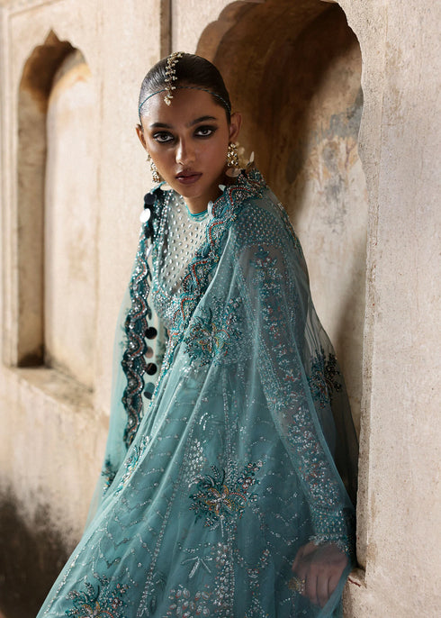 Hussain Rehar Embroidered Net Suit Nagma