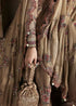 Hussain Rehar Embroidered Korean Raw Silk Suit Mahvash