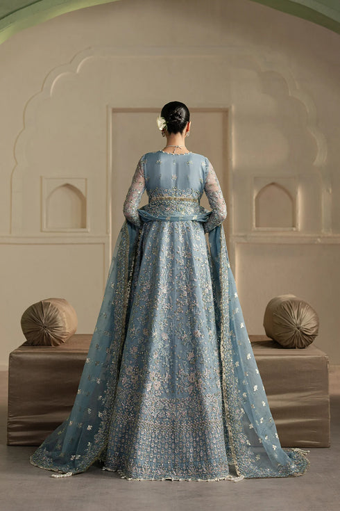 Ayzel Embroidered Organza Suit Fursat