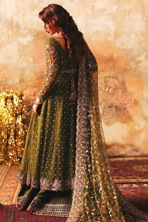 Charizma Embroidered Net Pishwas Suit STM-5-03