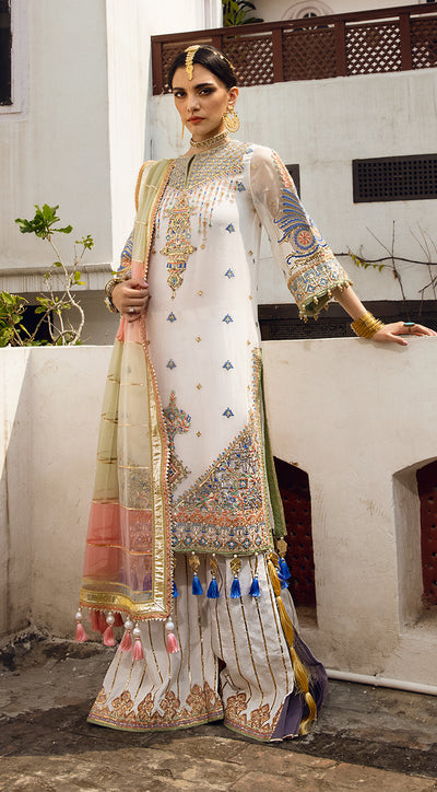 Anaya Embroidered Chiffon 3 Piece suit MIRAY