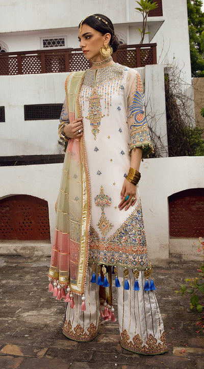 Anaya Embroidered Chiffon 3 Piece suit MIRAY