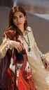 Zaha Embroidered Khaddar 3 piece suit SAHANE