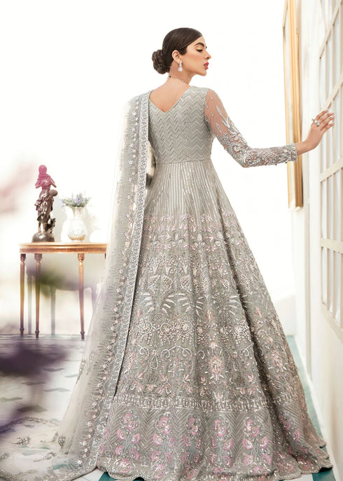 Embroidered Net Bridal Dress REVASSER