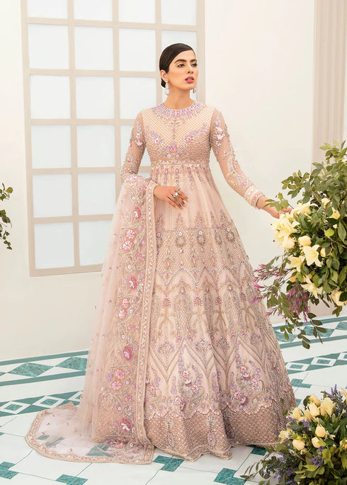 Embroidered Net Bridal Dress BONITA