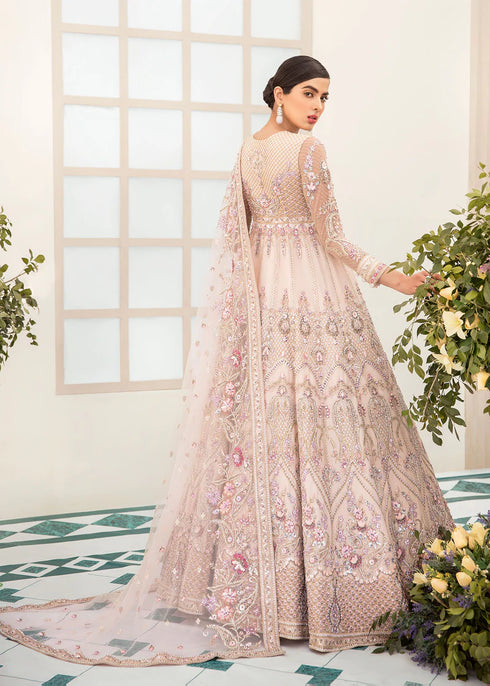 Embroidered Net Bridal Dress BONITA