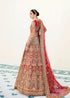 Embroidered Net Bridal Dress SALAMANDER