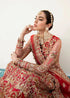 Embroidered Net Bridal Dress SALAMANDER