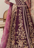 Akbar Aslam Embroidered Net 3 Piece Suit Gladiolus