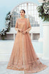 Iznik Embroidered Net 3 Piece suit ICC-07 Rose Quartz