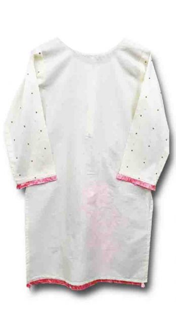 Creations Embroidered Cotton 1 Piece kurti Design B-346