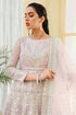Maryum N Maria Embroidered Organza 3 Piece Suit Plush Pink