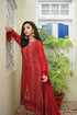Lush Embroidered Chiffon 3 Piece Suit L-123