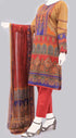 Rafia Luxury Printed Cotton 3 Piece Suit - DPC104