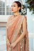 Iznik Embroidered Net 3 Piece suit ICC-07 Rose Quartz