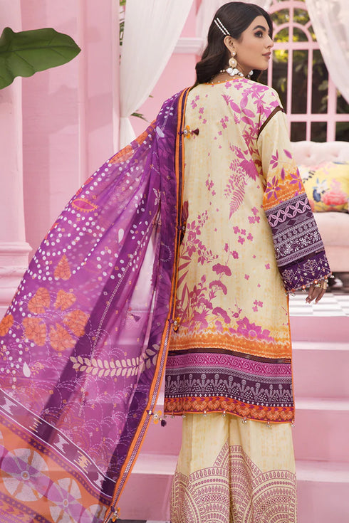Anaya Embroidered Lawn 3 Piece suit SANJANA