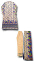 Needlez Embroidered Lawn 3 Piece Suit Design-102
