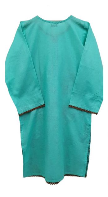 Creations Embroidered Cotton 1 Piece kurti Design B-325