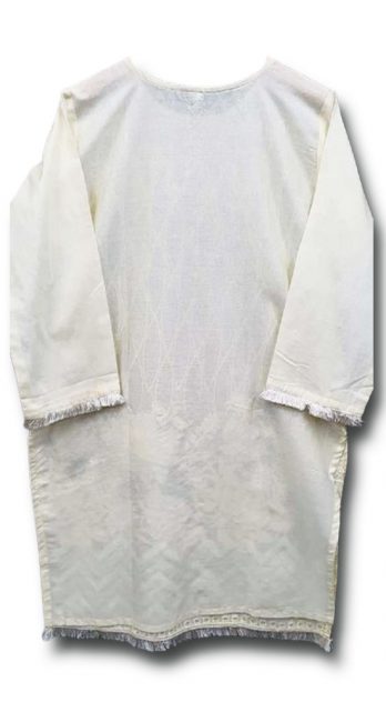 Creations Embroidered Cotton 1 Piece kurti Design B-343