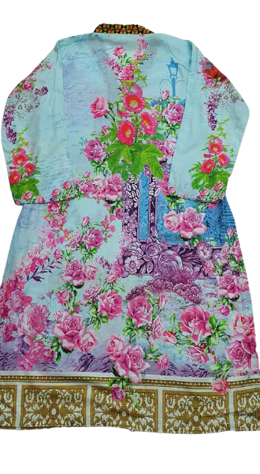 Creations Digital Lawn 1 Piece kurti Design B-336