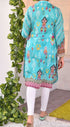 Rafia Digital Printed Lawn 1 Piece Kurti DPCK-52A