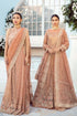 Iznik Embroidered Net 3 Piece suit ICC-07 Rose Quartz