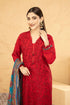 Lush Embroidered Chiffon Chikankari 3 Piece Suit L-127