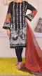 Rafia Digital Printed Embroidered Lawn 3 Piece Suit DC3-40-B