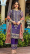 Alzohaib Embroidered Organza 3 Piece Suit AZF-WD'21 08