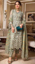 Alzohaib Embroidered Organza 3 Piece Suit AZF-WD'21 05