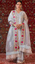 Alzohaib Embroidered Organza 3 Piece Suit AZF-WD'21 11