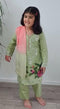 Maryam & Mariyas Kids Arabic linen 3 Piece Suit - MK-08