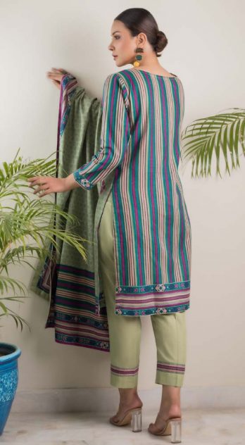 Sahil Embroidered Lawn 3 Piece Suit ZS-2B